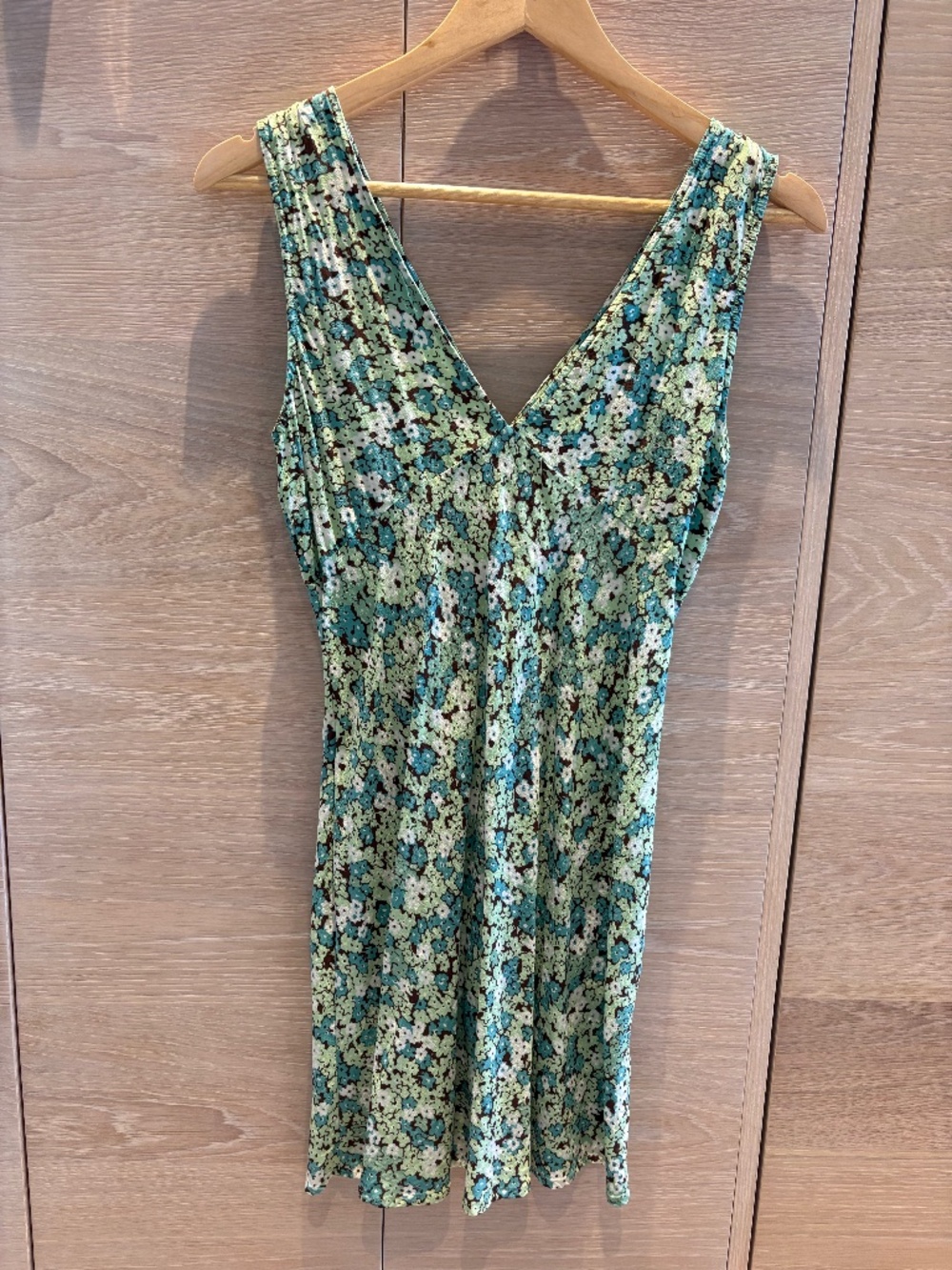 Sleeveless/ Rails/M/ floral mint green dress
